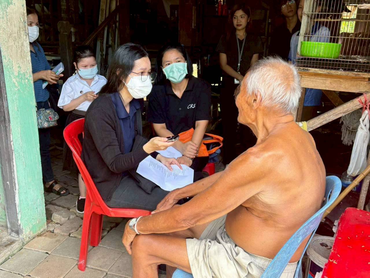 วิทยาลัยศาสนศึกษา มหาวิทยาลัยมหิดล จัดกิจกรรมลงพื้นที่ชุมชนหมู่ที่ 1–8 ตำบลบางกระทึก<br>College of Religious Studies, Mahidol University Organizes Community Fieldwork in Villages 1–8 of Bang Krathuek Subdistrict