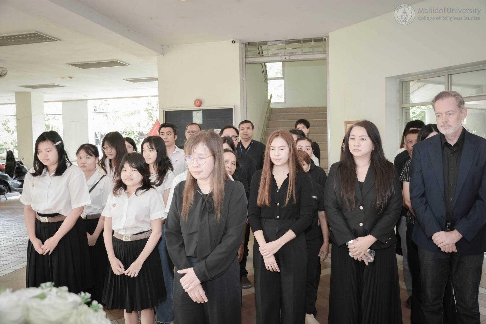 วิทยาลัยศาสนศึกษาจัดพิธีน้อมรำลึกในพระมหากรุณาธิคุณ สมเด็จพระนางเจ้าสิริกิติ์ พระบรมราชินีนาถ พระบรมราชชนนีพันปีหลวง