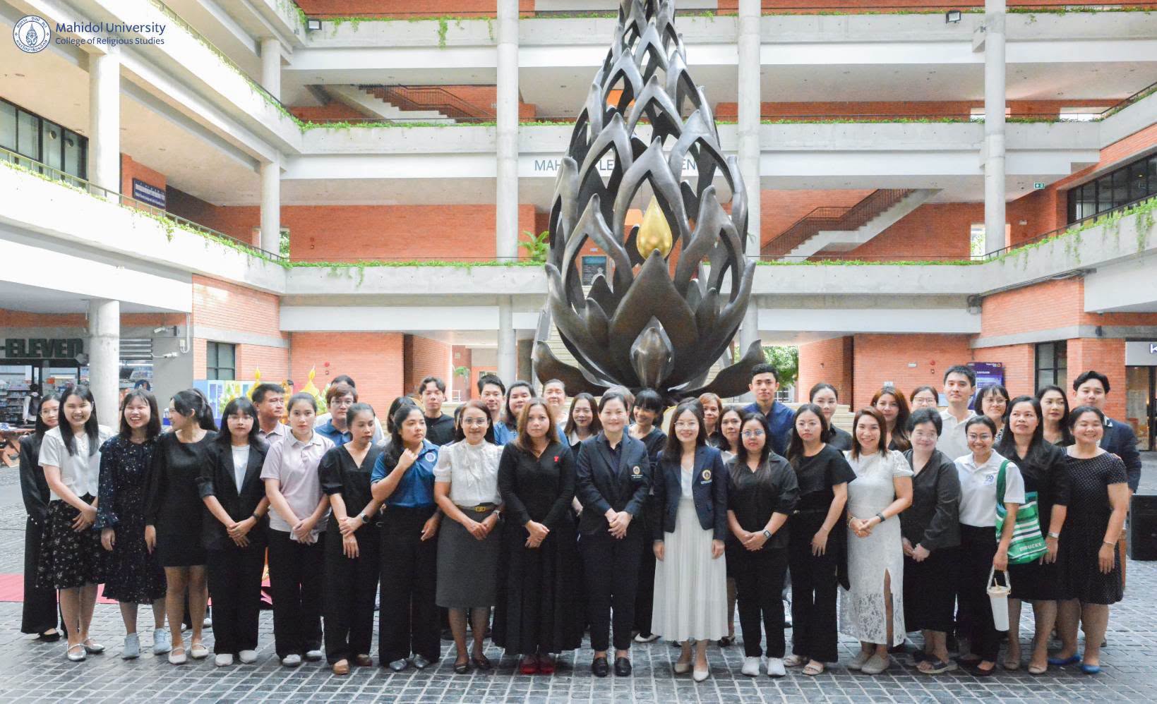 วิทยาลัยศาสนศึกษา จัดพิธีทำบุญเดือนเกิดสิงหาคม 2569 เจ้าภาพโดยคณะศิลปศาสตร์ <br>College of Religious Studies Holds Birthday Merit-Making Ceremony for August 2026