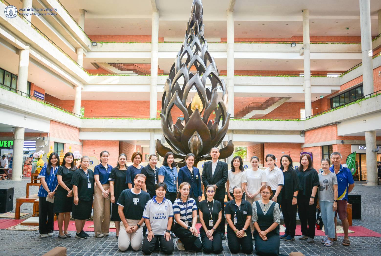 วิทยาลัยศาสนศึกษา จัดพิธีทำบุญเดือนเกิดกุมภาพันธ์ 2569 <br> College of Religious Studies Holds February 2026 Birthday Merit-Making Ceremony