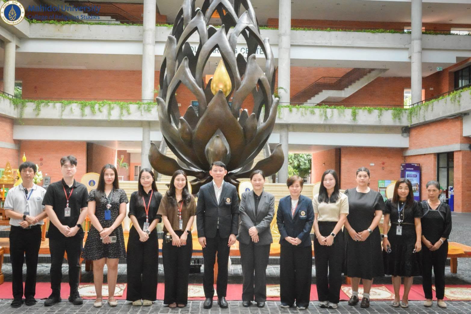 วิทยาลัยศาสนศึกษา จัดพิธีทำบุญเดือนเกิดกรกฎาคม 2569 เจ้าภาพโดยคณะเทคนิคการแพทย์ <br>College of Religious Studies Holds Birthday Merit-Making Ceremony for July 2026