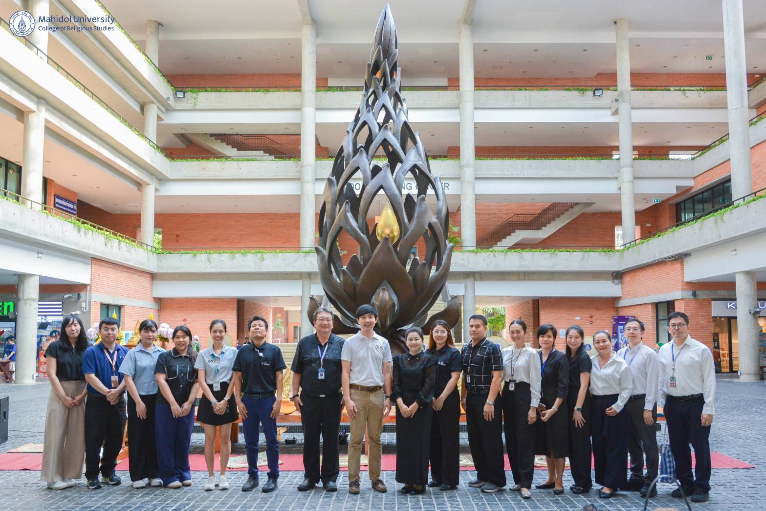 วิทยาลัยศาสนศึกษา จัดพิธีทำบุญเดือนเกิดมีนาคม 2569<br>College of Religious Studies Hosts March 2026 Birthday Merit-Making Ceremony