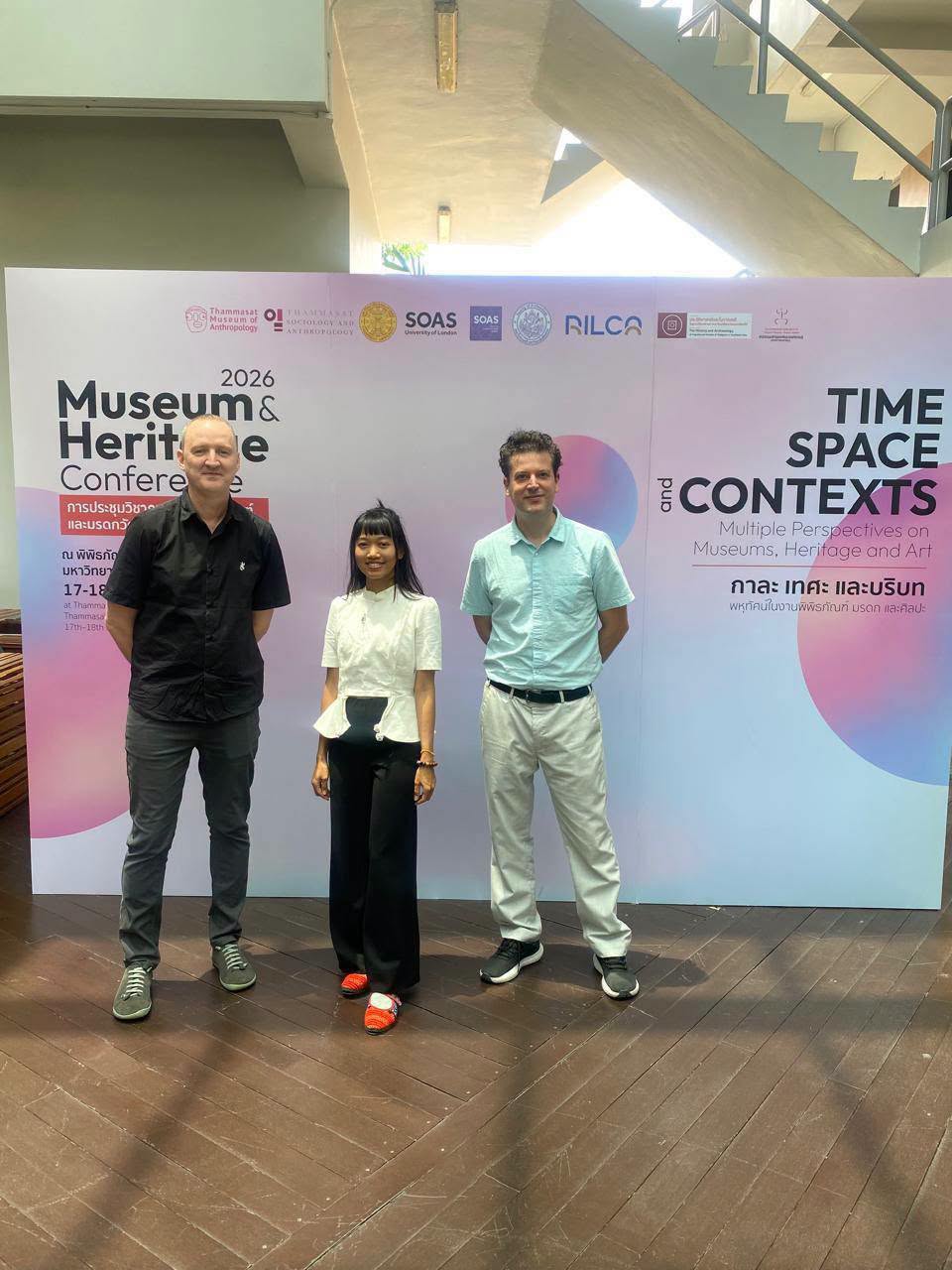 Dr. Francesco Bianchini, lecturer at the College of Religious Studies, Mahidol University, participated in the 4th Academic Conference on Museum and Heritage Studies, “Time, Place, and Context: Multiple Perspectives in Museum, Heritage, and Art,” organized by the Thammasat Museum of Anthropology, Thammasat University.