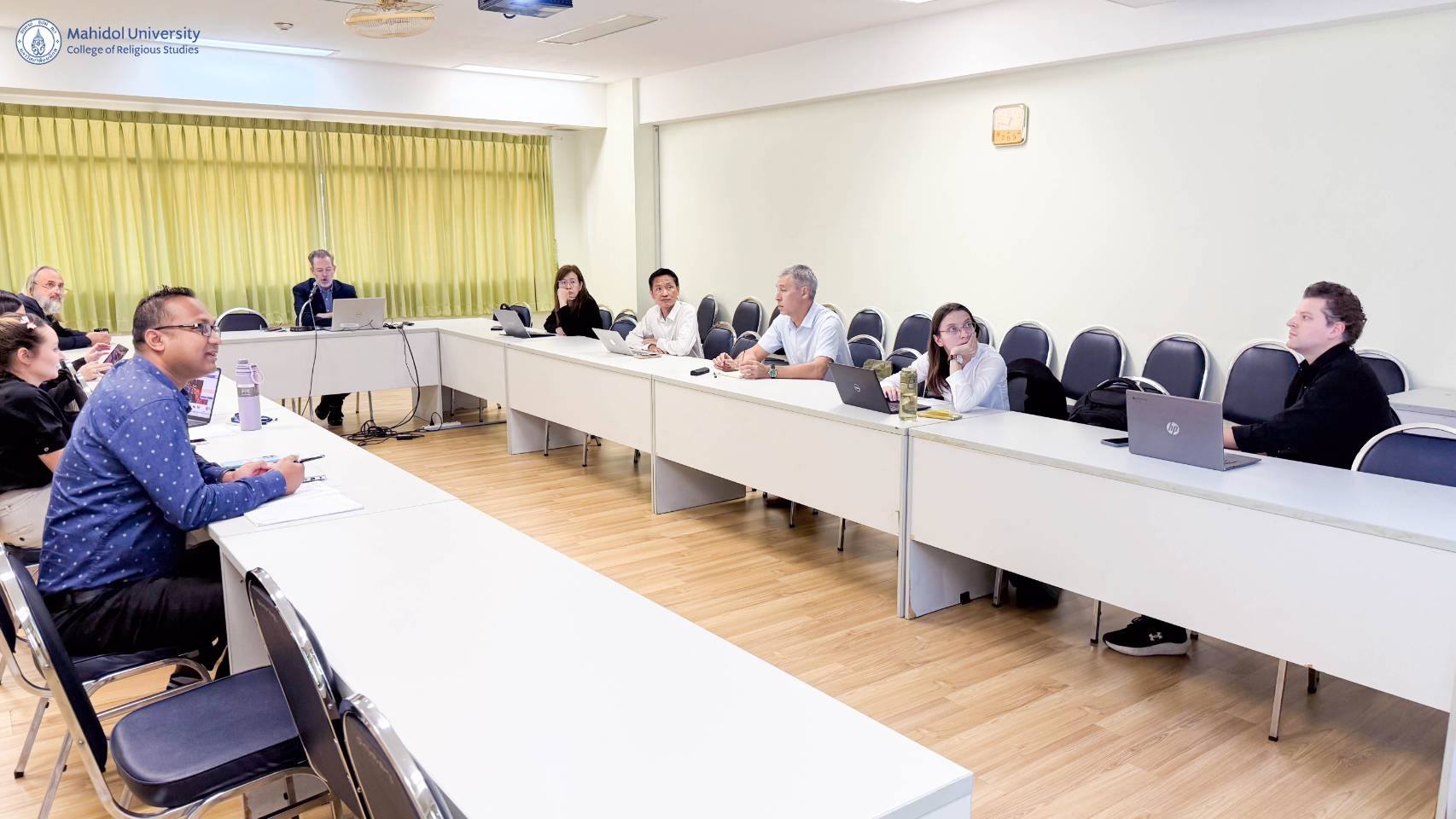 กิจกรรม Research Seminar ครั้งที่ 1 เวทีแลกเปลี่ยนและต่อยอดงานวิจัยของคณาจารย์วิทยาลัยศาสนศึกษา